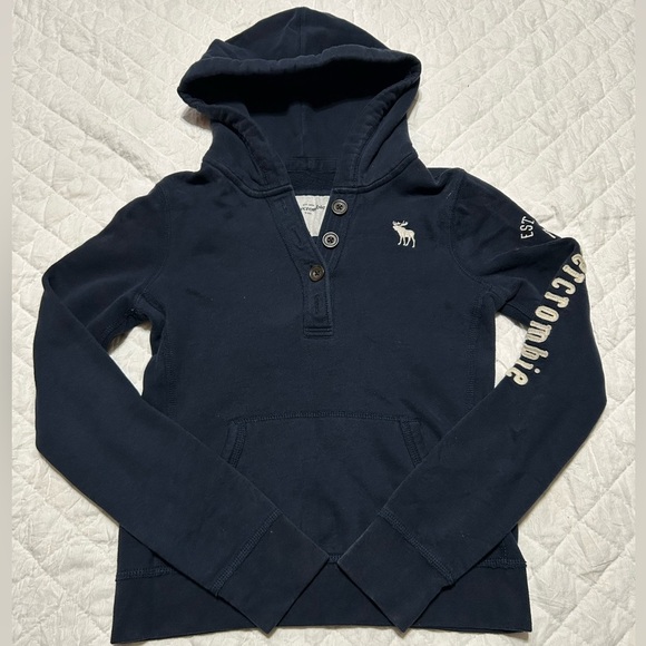 Abercrombie & Fitch Other - Abercrombie & Fitch Dark Blue Button-Up Shirt
